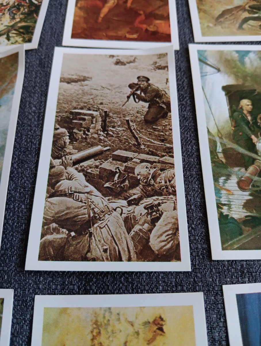 doncella cigarette cards CIGARETTE CARDS. Doncella Cigars.HISTORY OF THE V.C.(1980).(Complete Set of  24)
