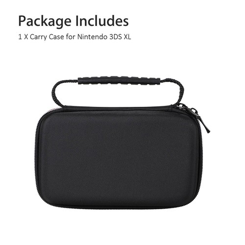 For Nintendo New 3DS XL Hard Shell Carrying Case Portable Travel Cover Pouch Bag - Picture 8 of 12