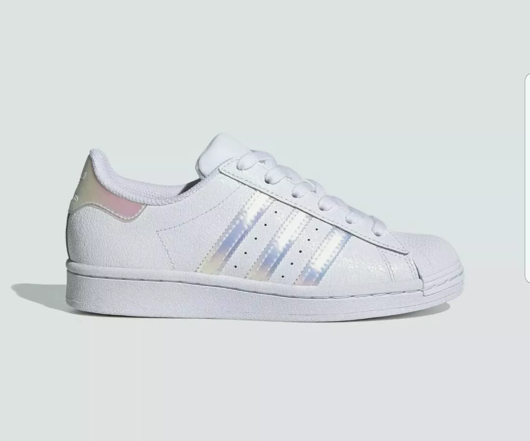 Adidas originals superstar j - white/white/metallic silver cheap