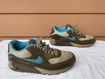 RARE Nike Air Max 90 Nike ID ARSENAL Men US 11 314266-991 Brown