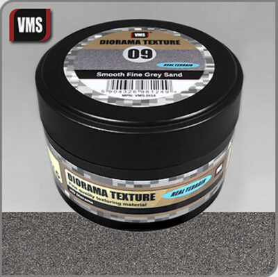 VMS #DI14 Diorama Texture No.9 Smooth Fine Grey Sand  100ml