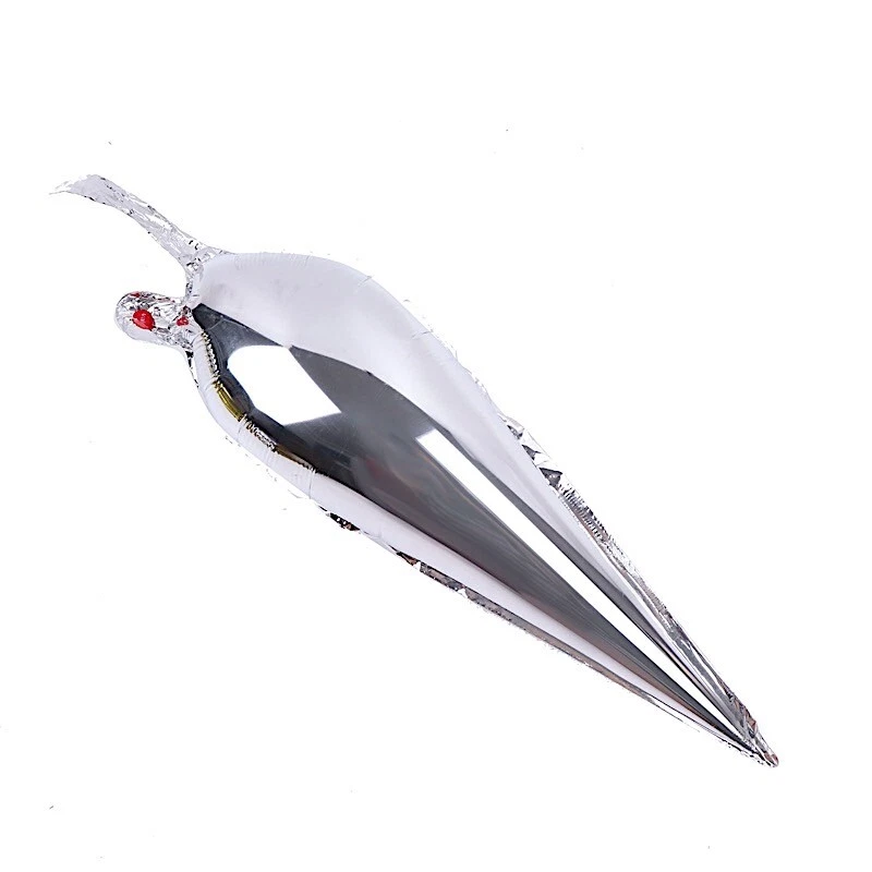 36 SILVER Metallic Cones Mylar Foil DIY Starburst BALLOONS Kit Party Decorations - Image 3 of 4