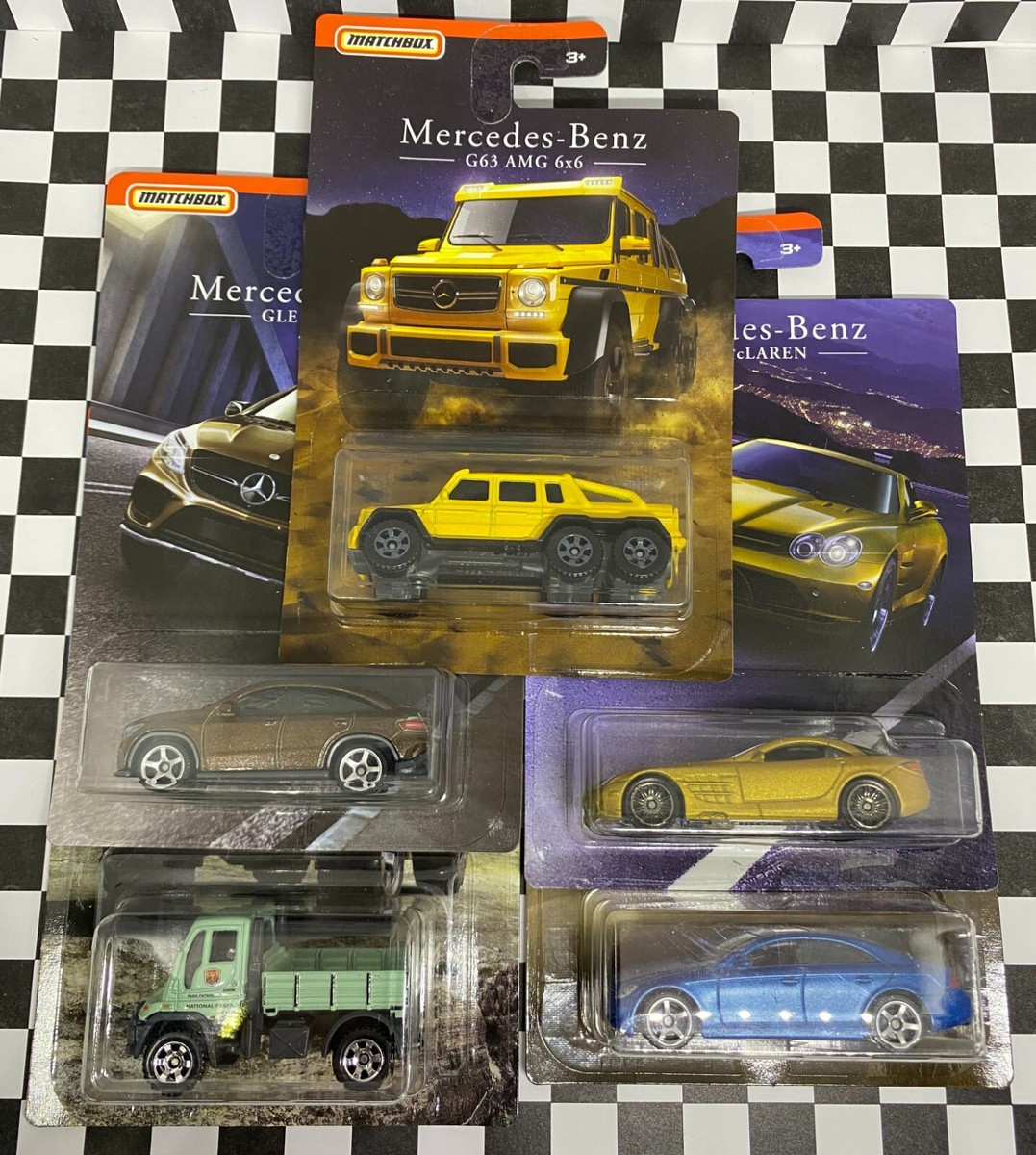 COMPLETE SET* Matchbox 2018 Mercedes-Benz Series Lot Unimog