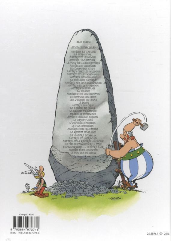 Thumbnail - Asterix 36. Le Papyrus De César | Rene Goscinny, Albert Uderzo | 2015