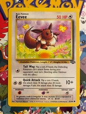 EEVEE - Jungle Set - 51/64 - Pokemon Card - NM/LP -W47