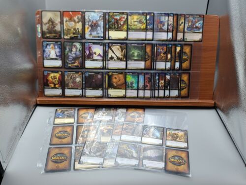 2006 WORLD OF WARCRAFT WOW HEROES OF AZEROTH LOT 194 Total 67 Uncommon 18 Rare - Picture 1 of 12