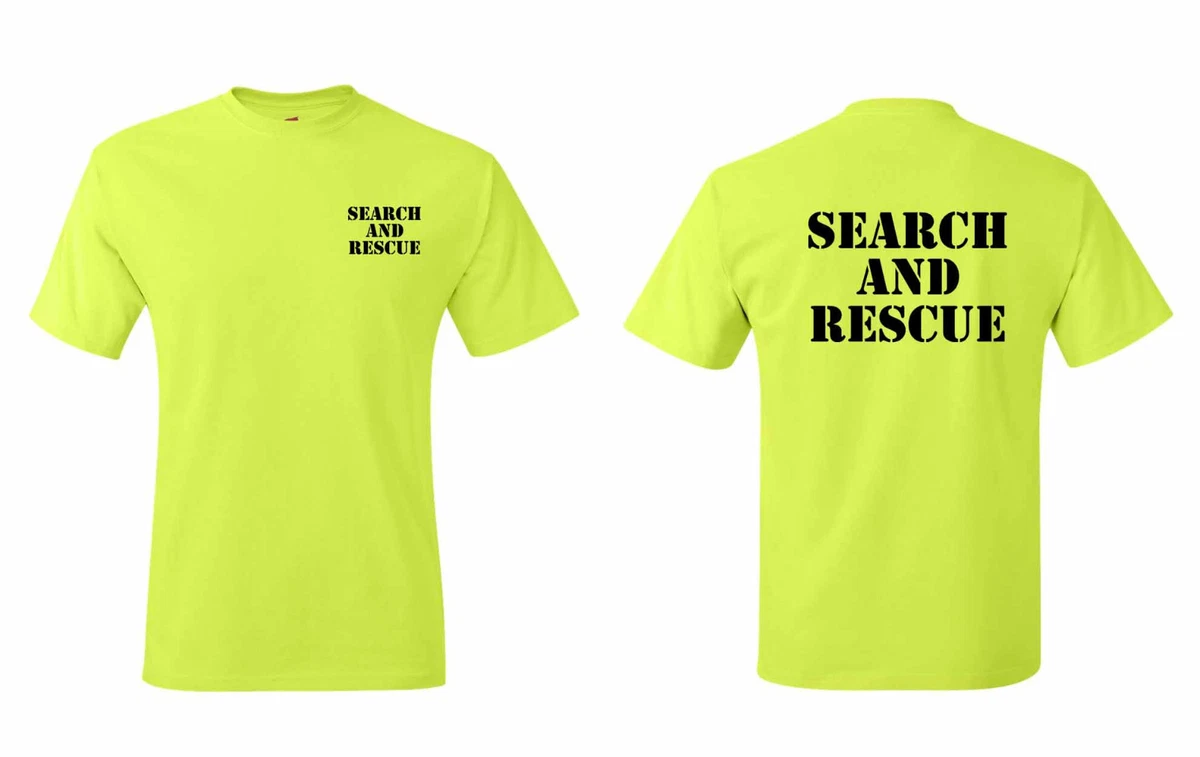 landsby Baron kandidatgrad Search and Rescue Emergency Recovery Team T-shirts S-5XL sizes | eBay