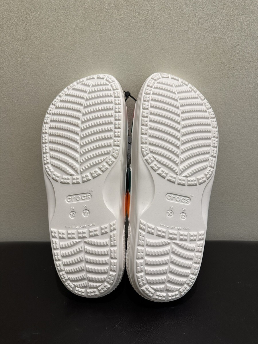 NWT Crocs 7Eleven X Classic Two-Strap Slide White Men Slip  display picture 1