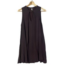 Boutique Gentle Fawn Brown Sleeveless Shift Dress XS