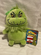 Dr. Seuss by Aurora GRINCH Palm Pal Plush Toy, 5"