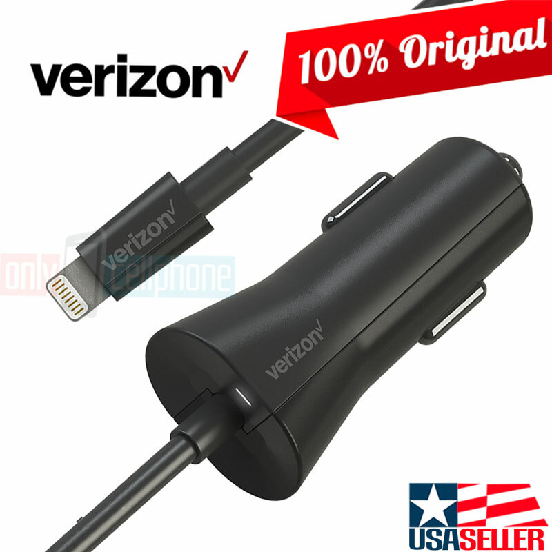 OEM Original Verizon Logo Car Charger for Apple AirPods Pro/AirPods  Max/AirPods