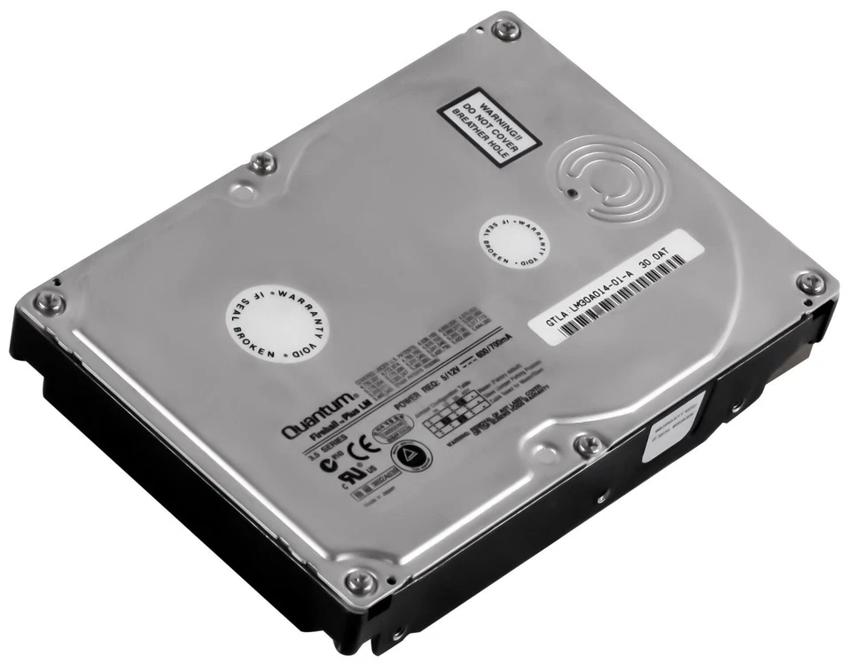 Quantum Fireball Plus LM LM30A014 30GB 7200 RPM 2MB ATA 3.5" Inch Hard Drive - Image 3 of 3