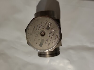 THERMO-DYNAMIC SARCO Steam Trap 3/4  TD52  B.M. 54531 MAX W.P. 600 PSI
