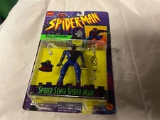 Spiderman the Animated Series SPIDER-SENSE SPIDER-MAN Wall Crawl Toy Biz 1995