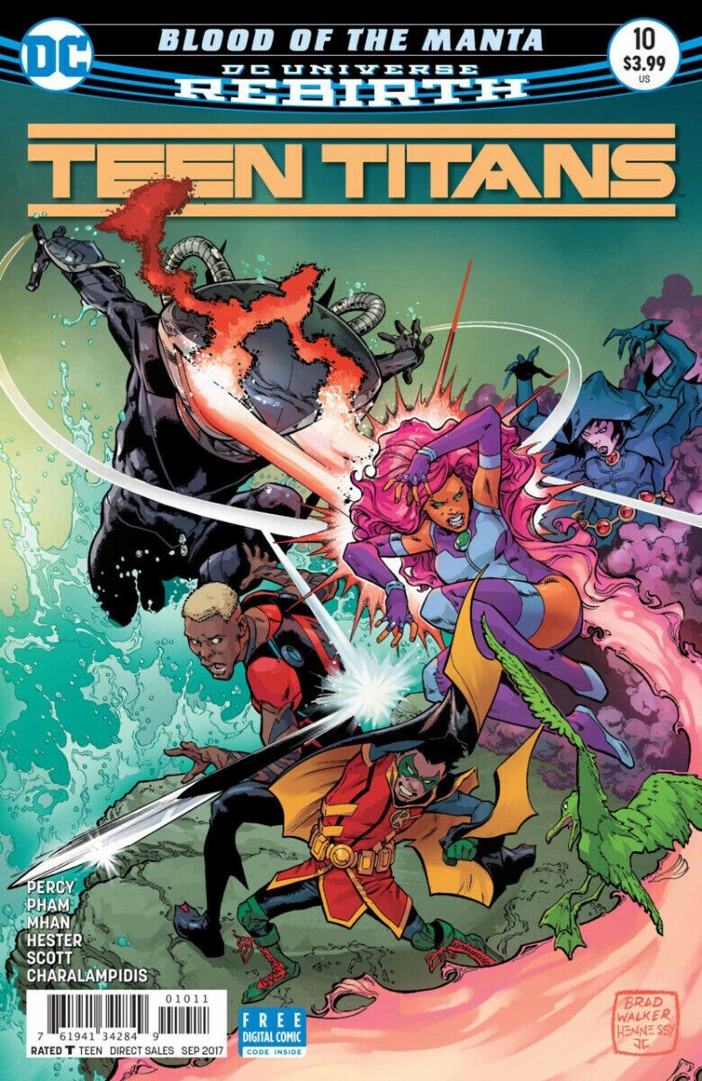 TEEN TITANS (2016) #10 - New Bagged