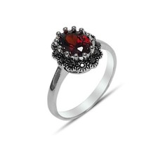 Handmade Authentic Ring Jewelry Made of Sterling Silver