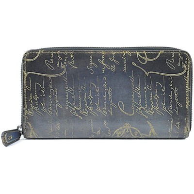 BERLUTI ITAUBA WIDE Gold Scritto Wallet