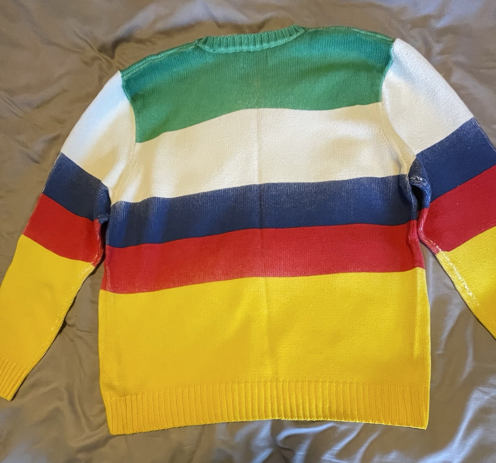 Rare-Ralph Lauren RL CP 93 Sail Sweater Multi-color image 2