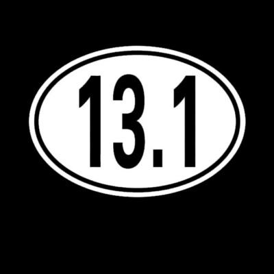 Oval 13.1 Sticker Decal | eBay