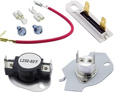279816 3392519 Dryer Thermal Cut Out Kit  Fuse for Whirlpool, Sears 1-PACK