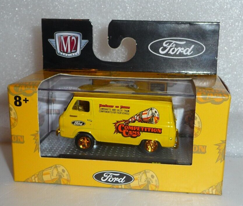 M2 Machines Gold Chase Comp Cams 1964 Ford Econoline Gasser 1:64 Diecast