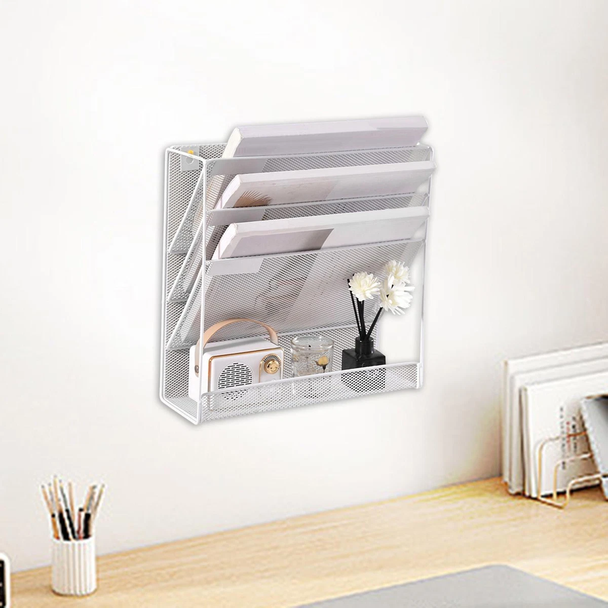 Wall hanging file organizer deals