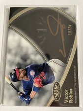 Victor Robles 2020 Topps Tier One Bronze Ink On Card Auto /25 Nationals T1TA-VR