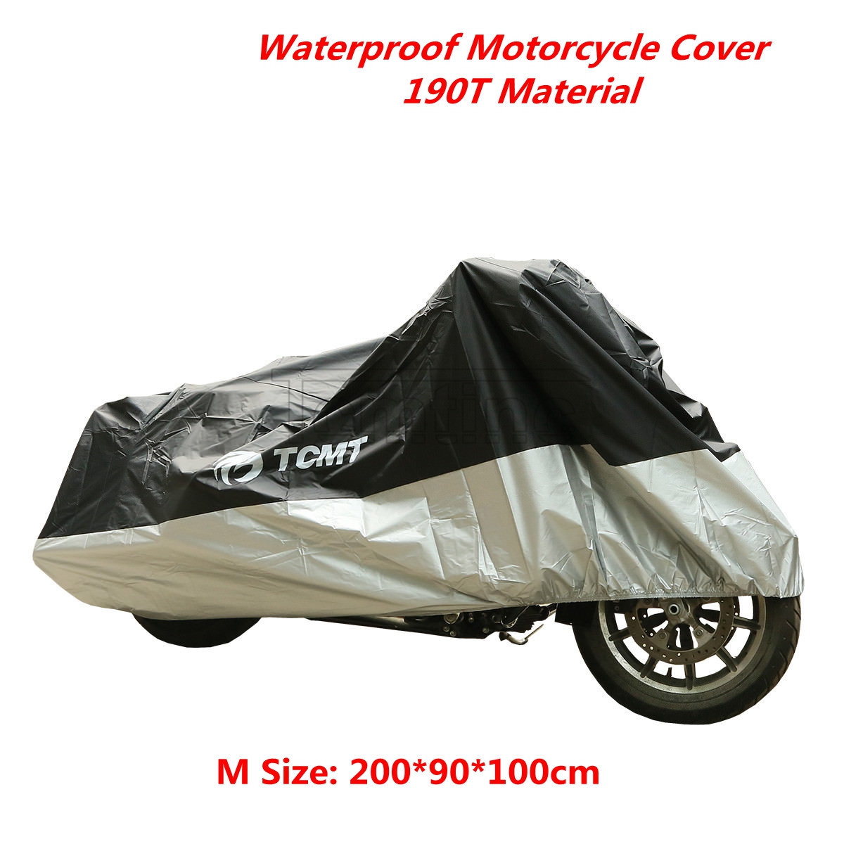 M Waterproof Motorcycle Bike Cover Scooter Moped Outdoor Dust Rain