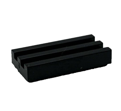 Lego 2412b Black Tile Modified 1 x 2 Grille With Bottom Groove Lip