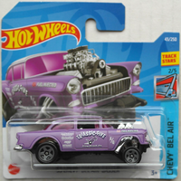 Hot Wheels 1955 Chevy Chevrolet Bel Air Gasser Mattlila Neu/Ovp Hw Oldtimer ´55