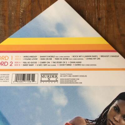 米2discs LP Ashanti Ashanti 3145868301 MURDER INC /00500 Ashanti(CD Album)Ashanti-Murder Inc-586 830-2-US-2002--Like