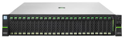 Fujitsu Primergy RX2540 M2 2x 10-Core E5-2630v4 16GB 24x 2,5'' Bay 2HE Rack Server