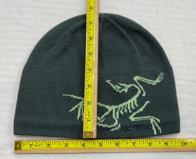 Arc'teryx Bird Head Toque Beanie Hat Wool Blend Green Gorpcore