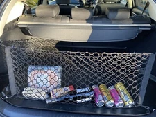 Rear Trunk Envelope Style Mesh Organizer Cargo Net for LEXUS CT200h 2011-2017