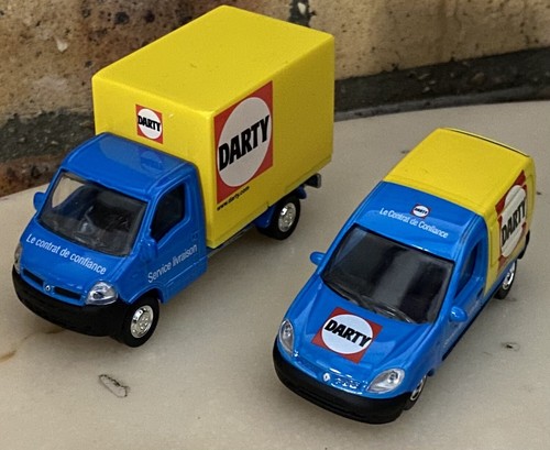 Miniature Norev Renault Master 2003 Club Total - Échelle 1/64 - Neuf - Série Le Mans