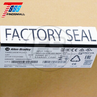 2023 US New Sealed Allen Bradley 2711P-T7C21D8S HMI Panelview Plus 7 Terminal