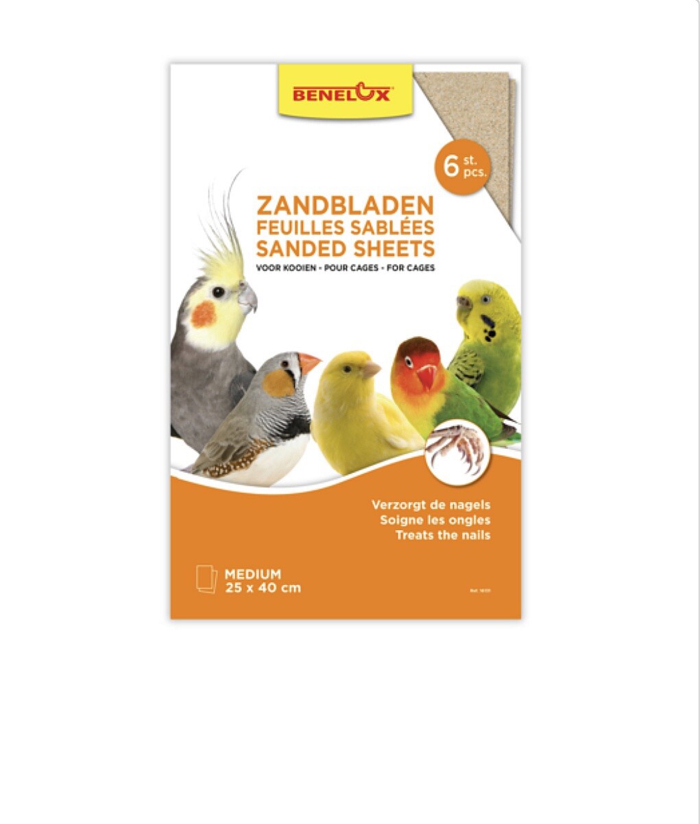 BIRD CAGE LINERS SHEETS 24 liners 40cm X 25cm Sand Sheets eBay