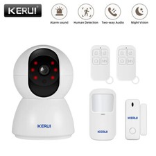 KERUI Smart WIFI Wireless Home Security Burglar Alarm System Detector Camera Kit