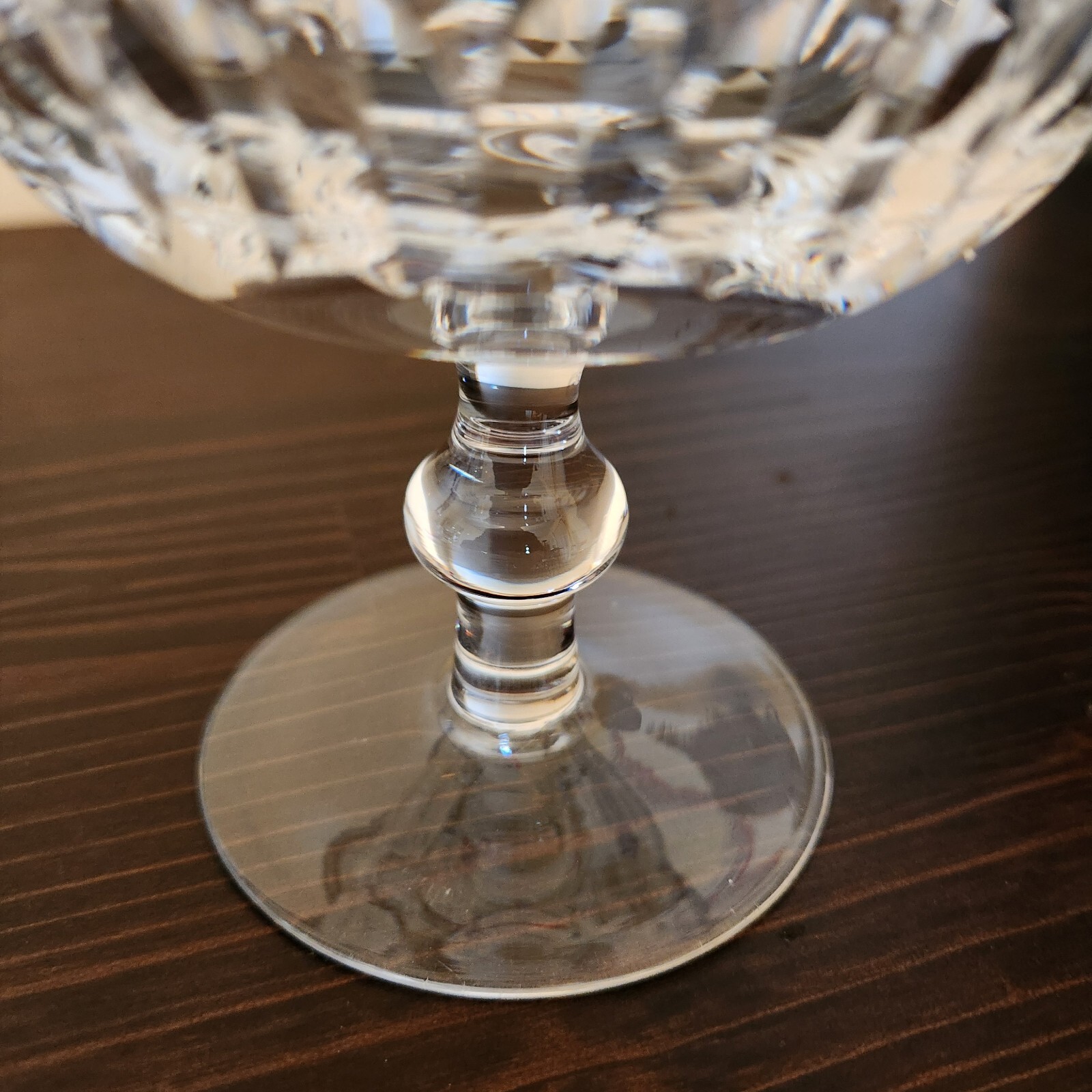 Waterford Crystal Maureen Pattern Tall Sherbet Champagne Coupe Glass 4