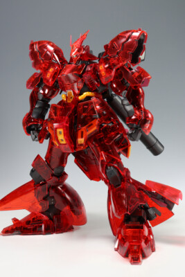 BANDAI Gundam Base Limited RG SAZABI Clear Color 1/144 Plastic
