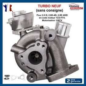 Turbolader Neu Ohne Pfand für Toyota Rav 4 II 2.0 D 4WD 116 - 1720127040