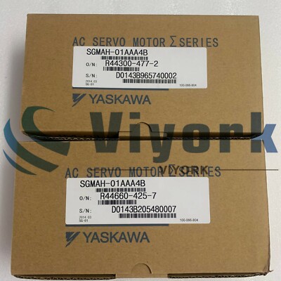 Yaskawa SGMAH-01AAA4B SERVO MOTOR .13HP 100W 200V NEW