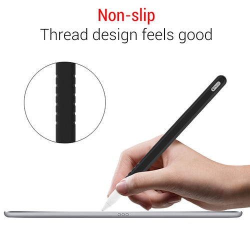 For Apple iPad Pro Pen Pencil 2nd 2018 Pencil Holder Case Non-Slip Sleeve Pouch - Picture 7 of 21