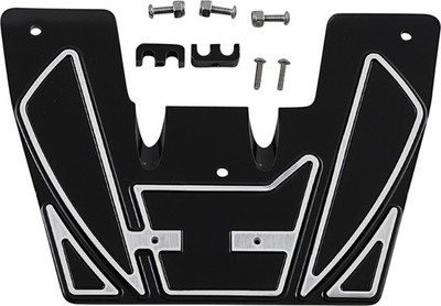 Covingtons Ripper Firewall Plate Black #C1840-B Harley Davidson
