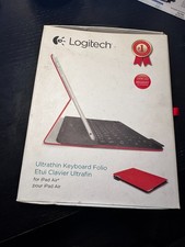 New, Unused, Logitech Ultrathin Keyboard Folio Bluetooth Capable For iPad Air