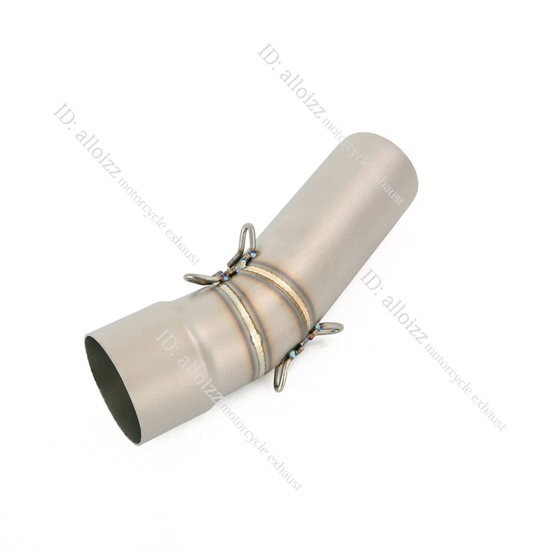 Tubo de escape deslizable en tubo de enlace medio para BMW F650GS F700GS F800GS F800R Foto 4 de 4