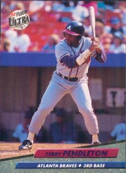 1992 Ultra #167 Terry Pendleton L1