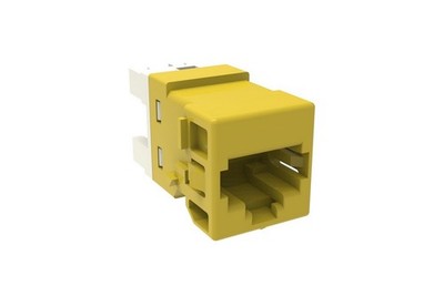 Commscope 760237783 UNJ600-YL Uniprise Cat6 M-Series RJ45 Modular Jack Yellow