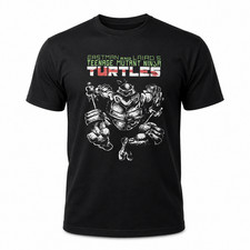Camiseta Negra Exclusiva Teenage Mutant Ninja Turtles Lootwear 2XL NECA
