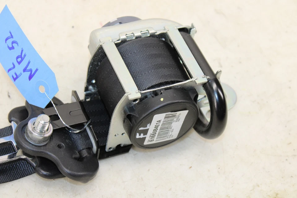 Cinturón de seguridad delantero izquierdo Nissan Juke Nismo RS 2013-2017 negro OEM MR52 Foto 4 de 4